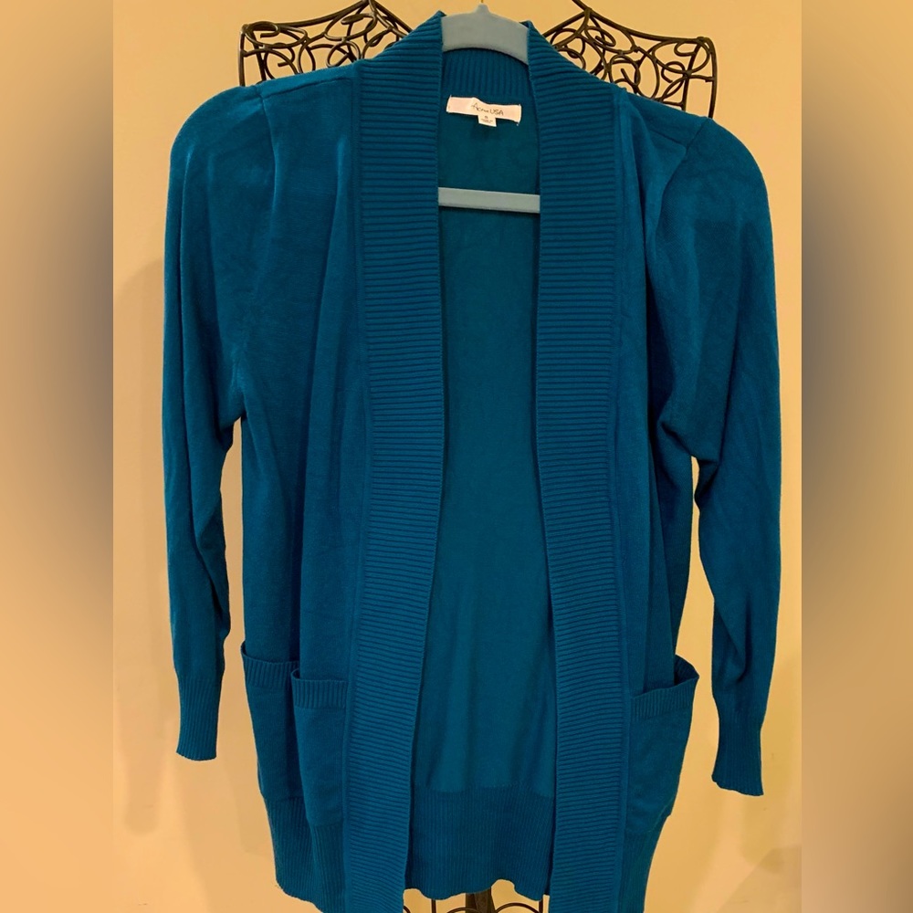 Open Front Cardigan Sweater